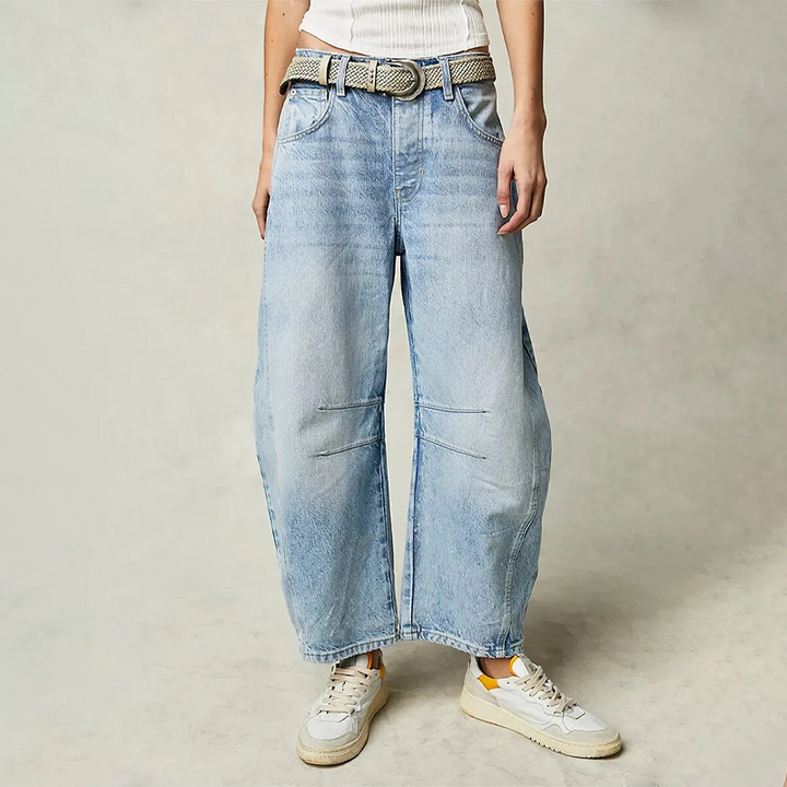 Pantalon large pour femme, confortable, à coupe décontractée