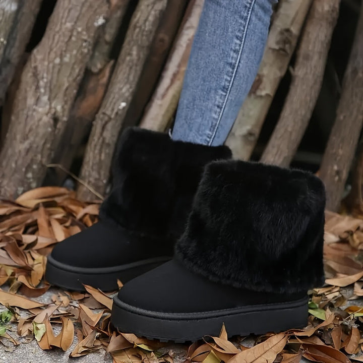 Loretta | Damen Winterstiefel mit Plateau