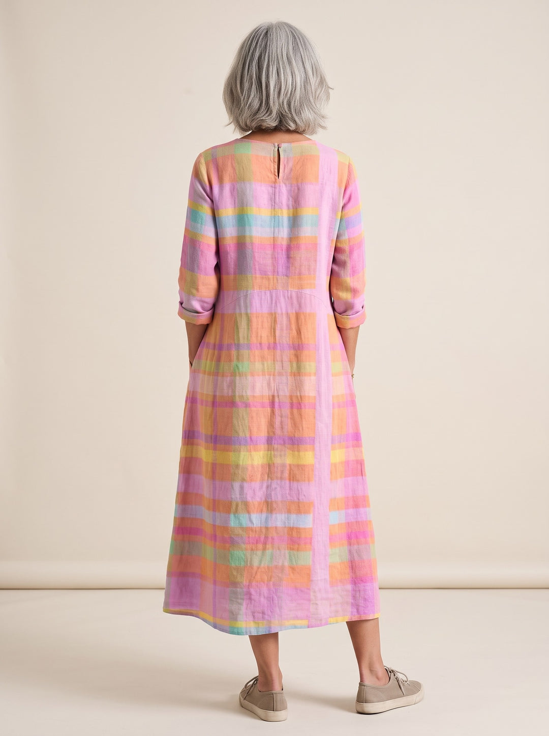 Zara Kleid Rückansicht