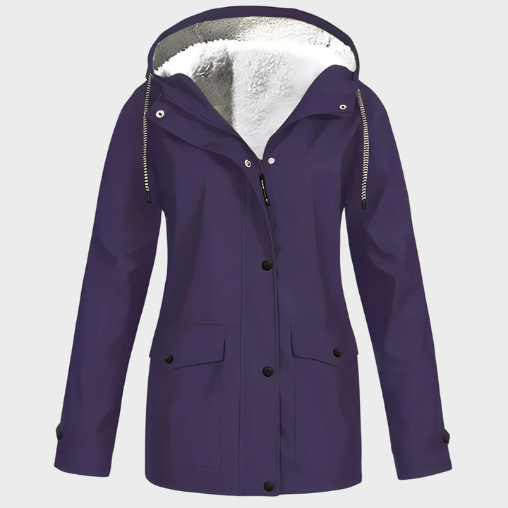 Elvie | Fleece-lined raincoat