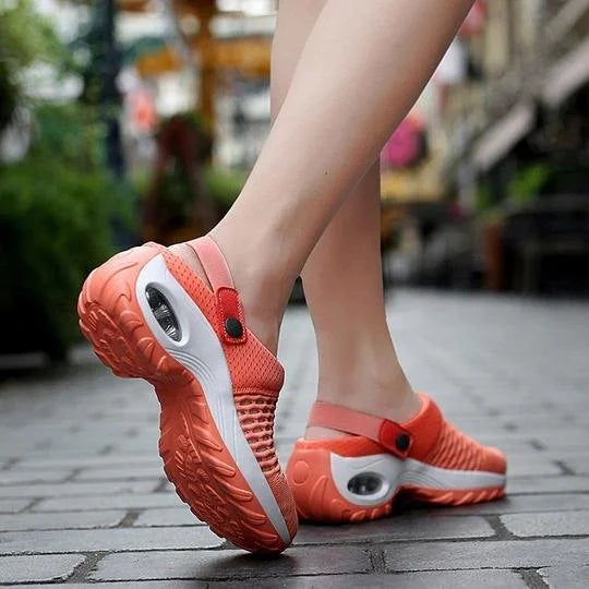Women's Air Cushion Orthopedic Running Shoes – Slip-On Comfort Sneakers