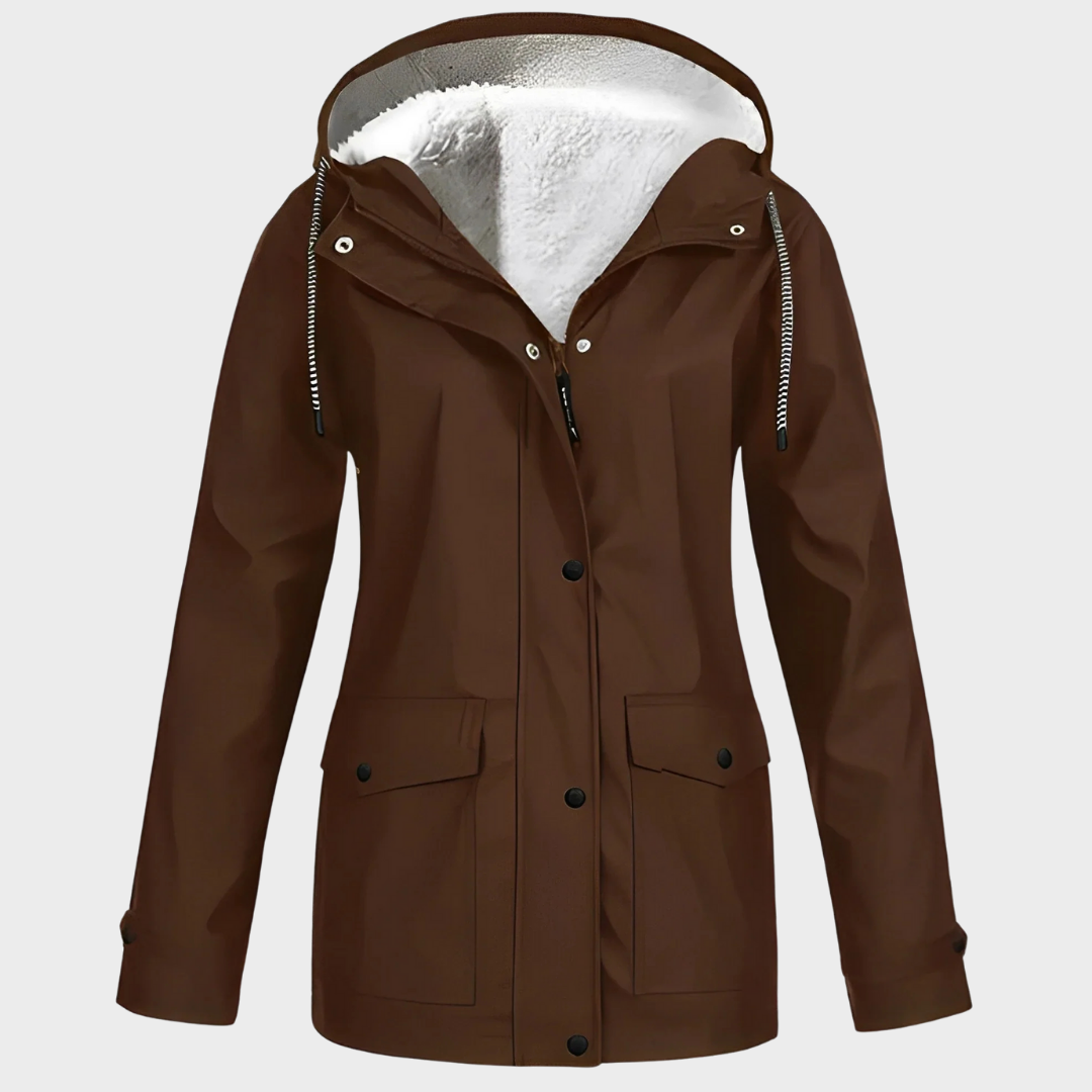 Elvie | Fleece-lined raincoat