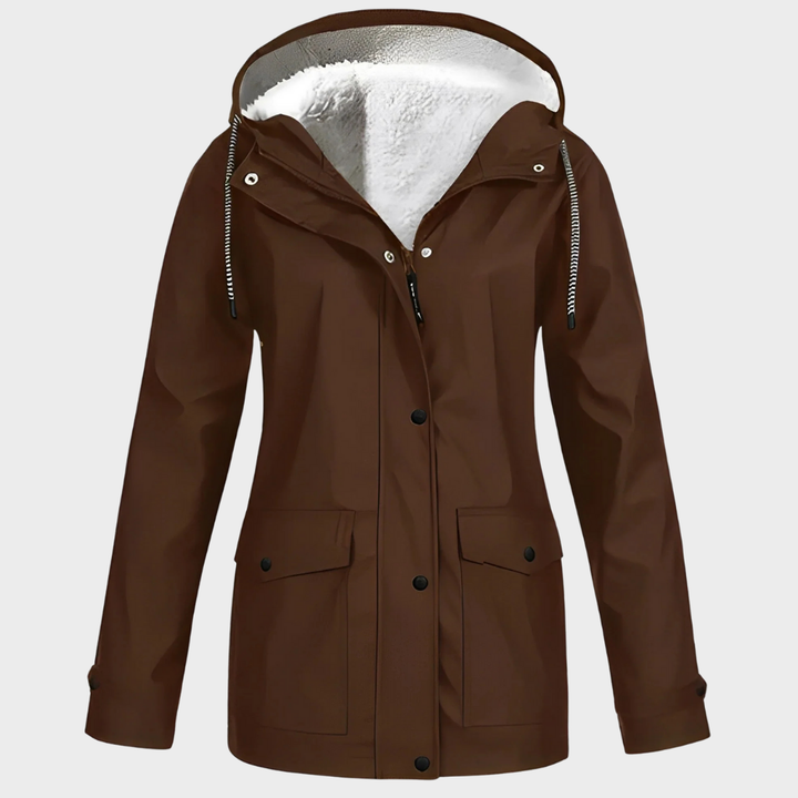 Elvie | Fleece-lined raincoat