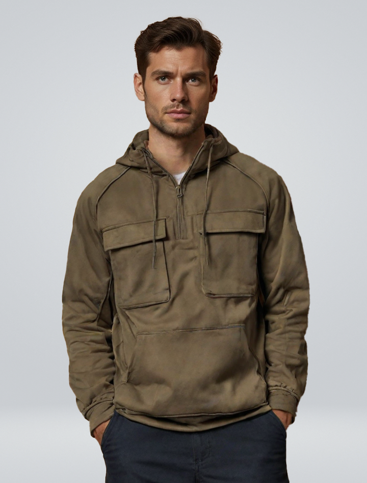 Men's Casual Hoodie – modern hooded sweatshirt with slim fit