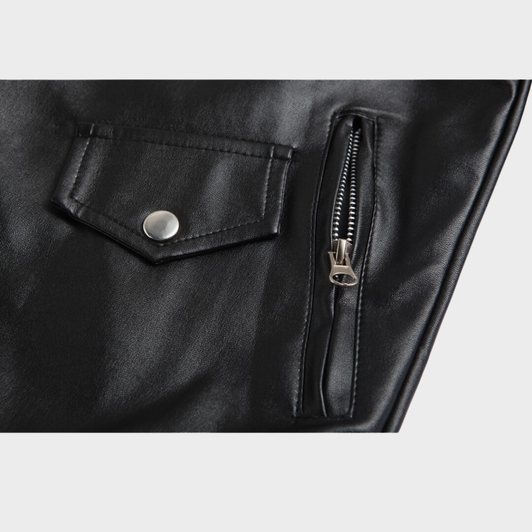 Piana Leather Motorcycle Jacket