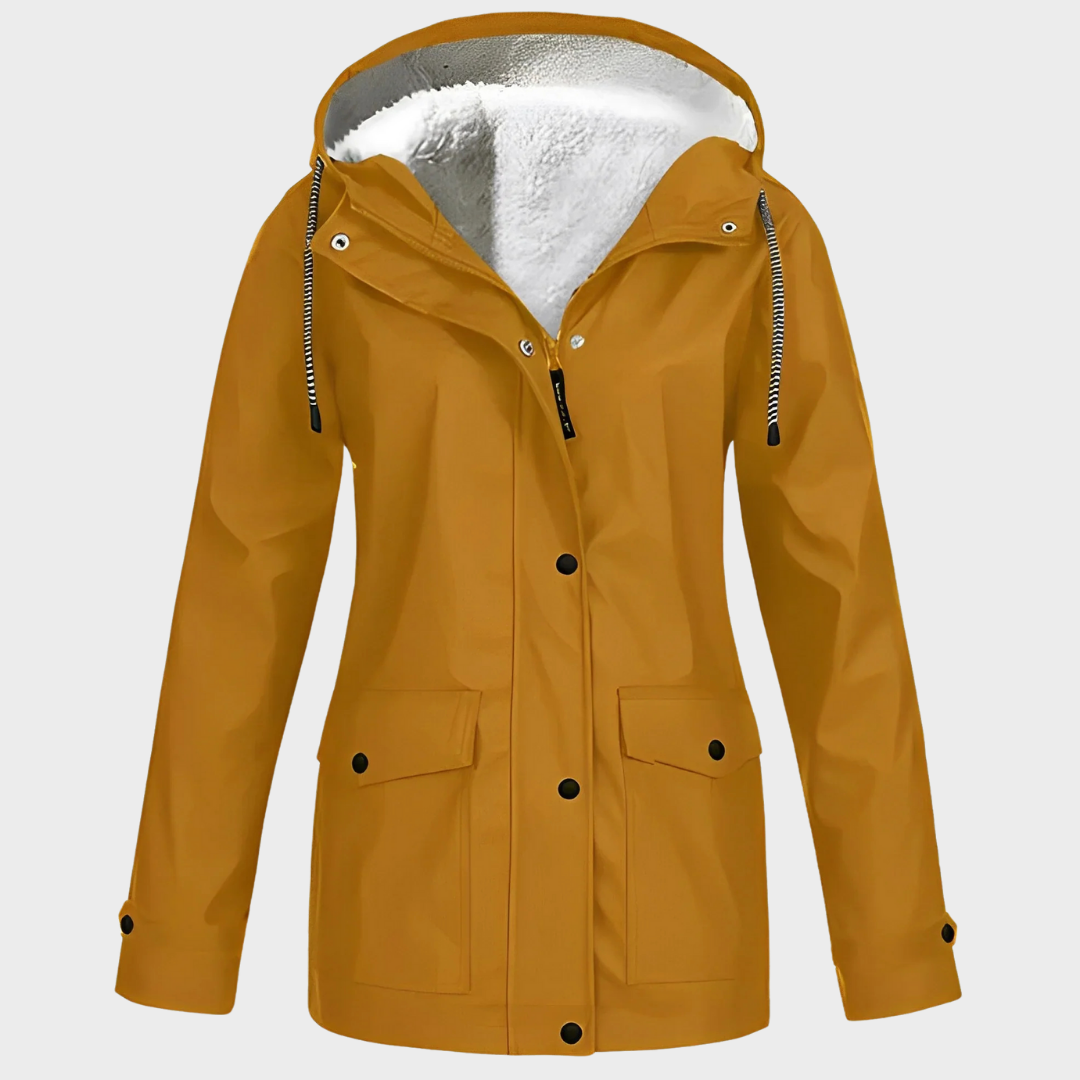 Elvie | Fleece-lined raincoat