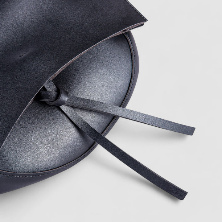 Bolso de hombro vintage para mujer – Cuero vegano con bolsa y correa de lona