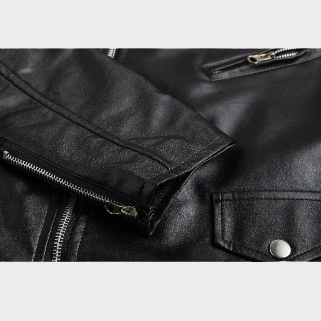 Piana Leather Motorcycle Jacket