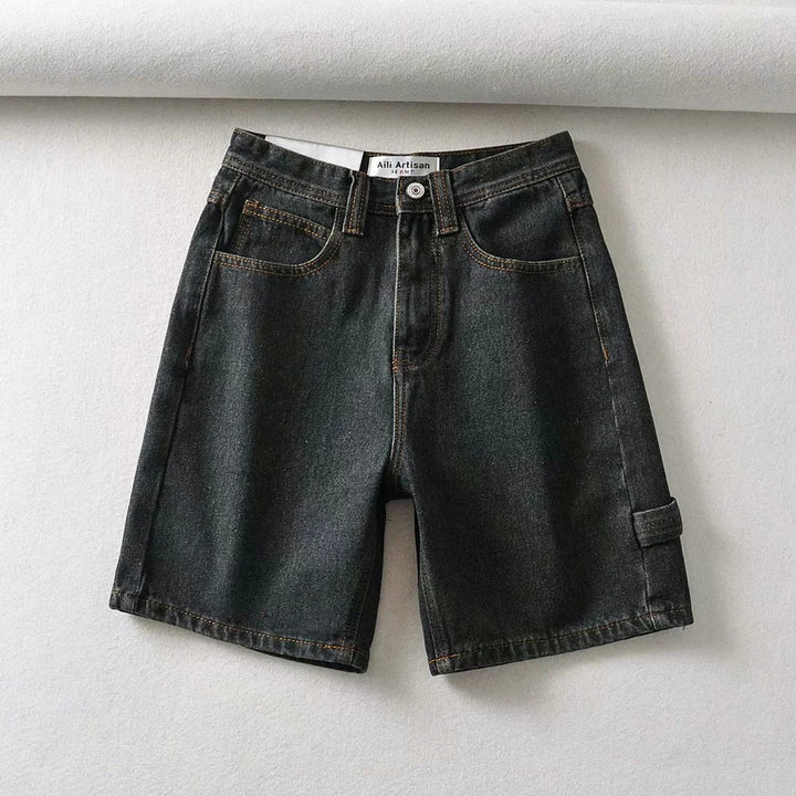 Women's High-Waist Shorts – Elegant Summer Shorts with Wide Leg