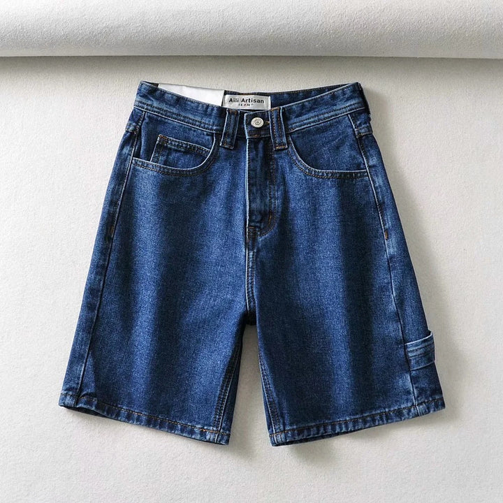 Women's High-Waist Shorts – Elegant Summer Shorts with Wide Leg