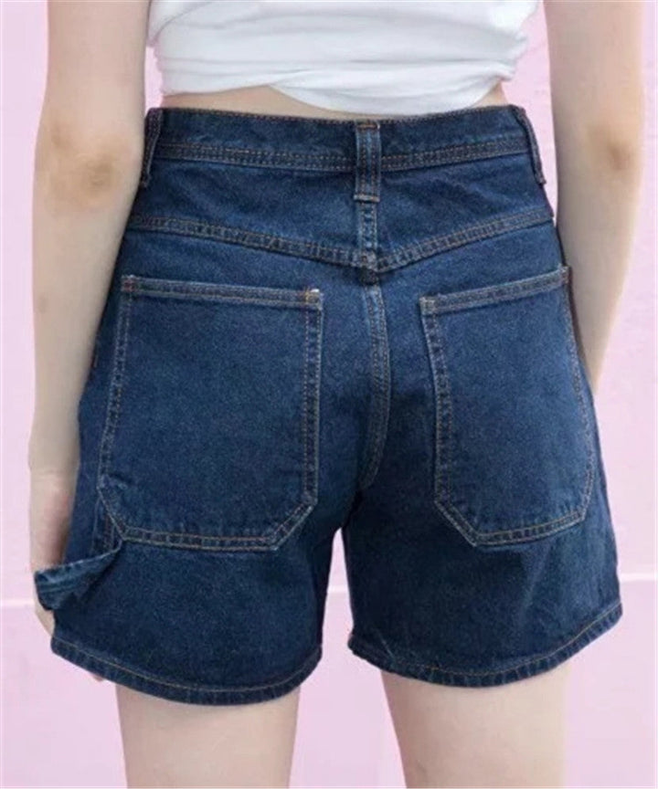 Women's High-Waist Shorts – Elegant Summer Shorts with Wide Leg