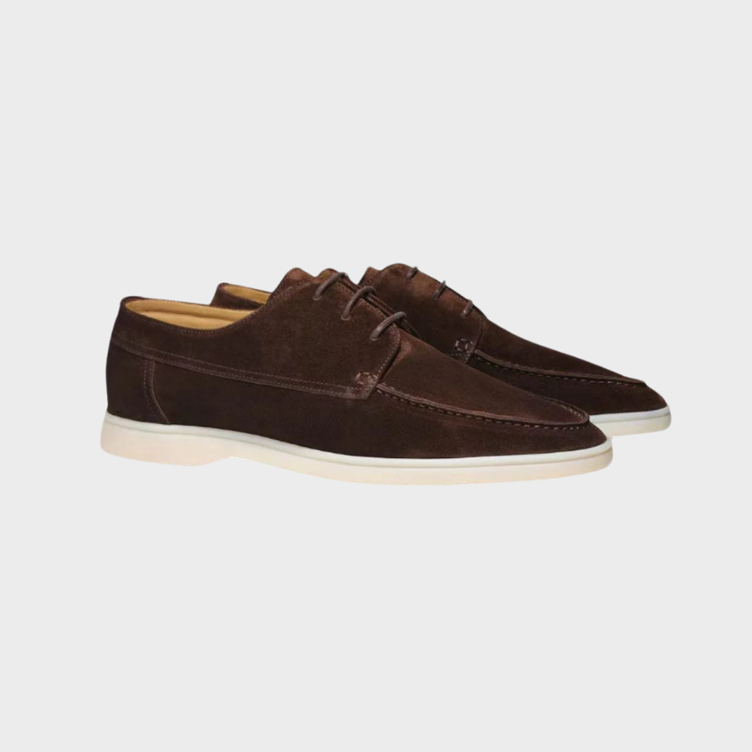 Aristo | Lace-up moccasins made of suede