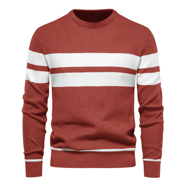 Men's Striped Regular-Fit Sweater