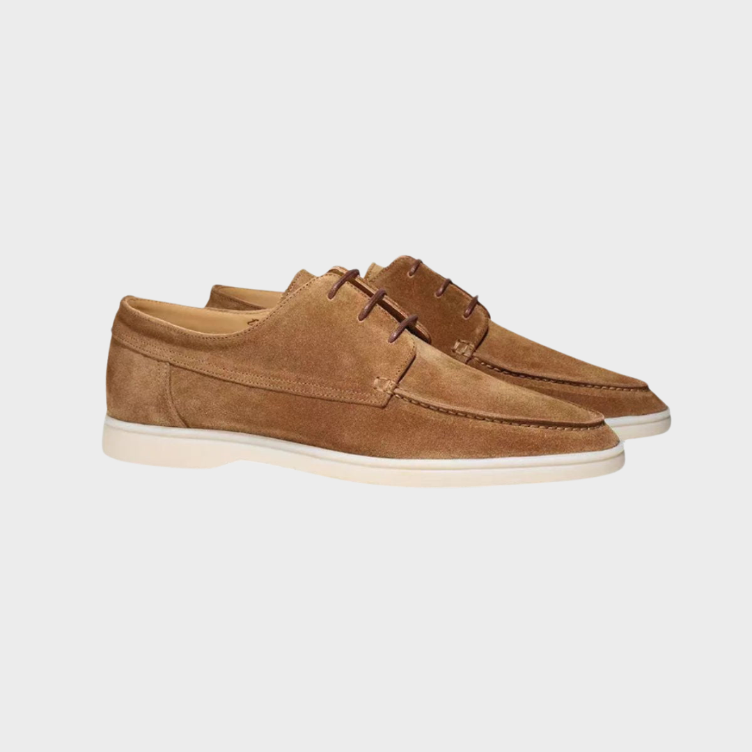 Aristo | Lace-up moccasins made of suede