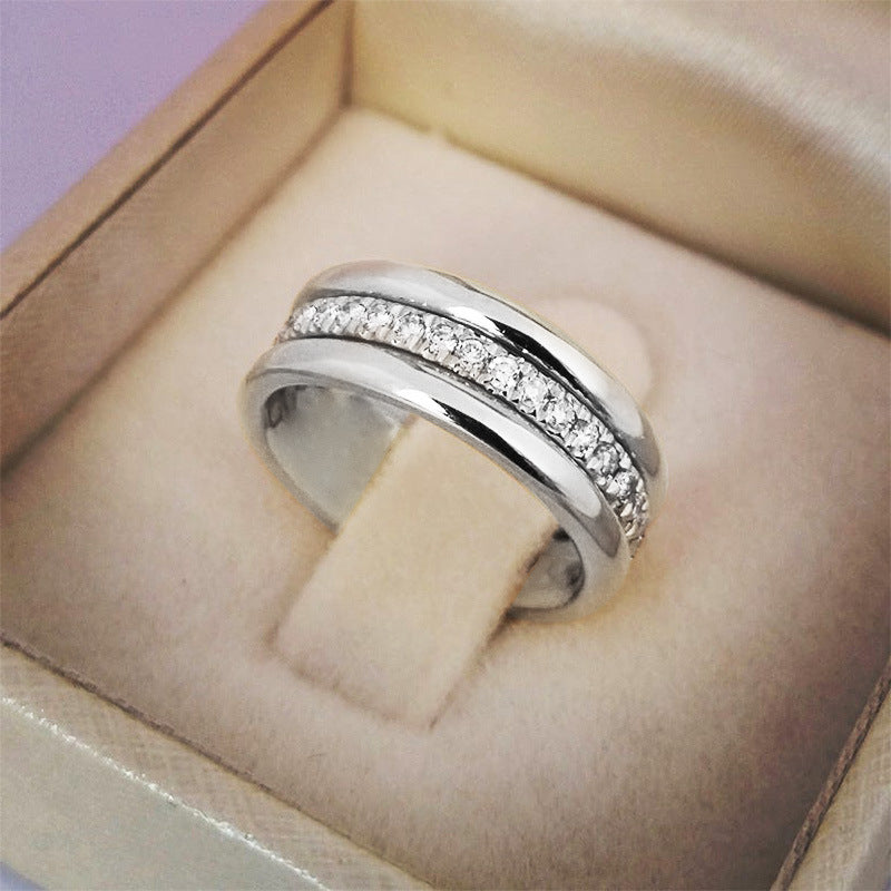 Minimalist Gold-Colored Brass-Plated Stackable Ring – Elegant Jewelry