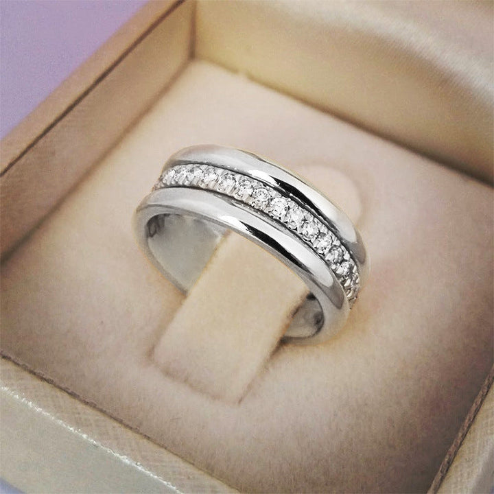 Minimalist Gold-Colored Brass-Plated Stackable Ring – Elegant Jewelry