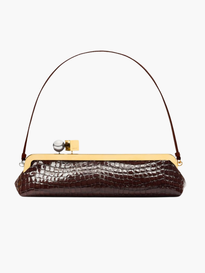 Luxurious vegan clutch made of plant-based leather – Le Petit