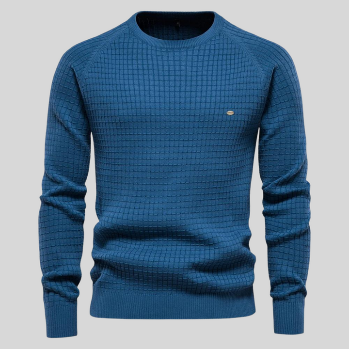Steve | Knit sweater with logo