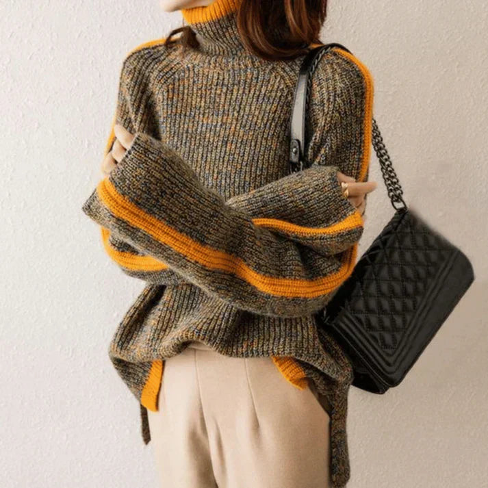 Gisela | Pull à col roulé élégant