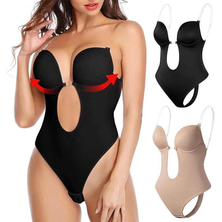 Nahtloser Damen Rückenfreier Body Shaper – Unsichtbare Formende Shapewear