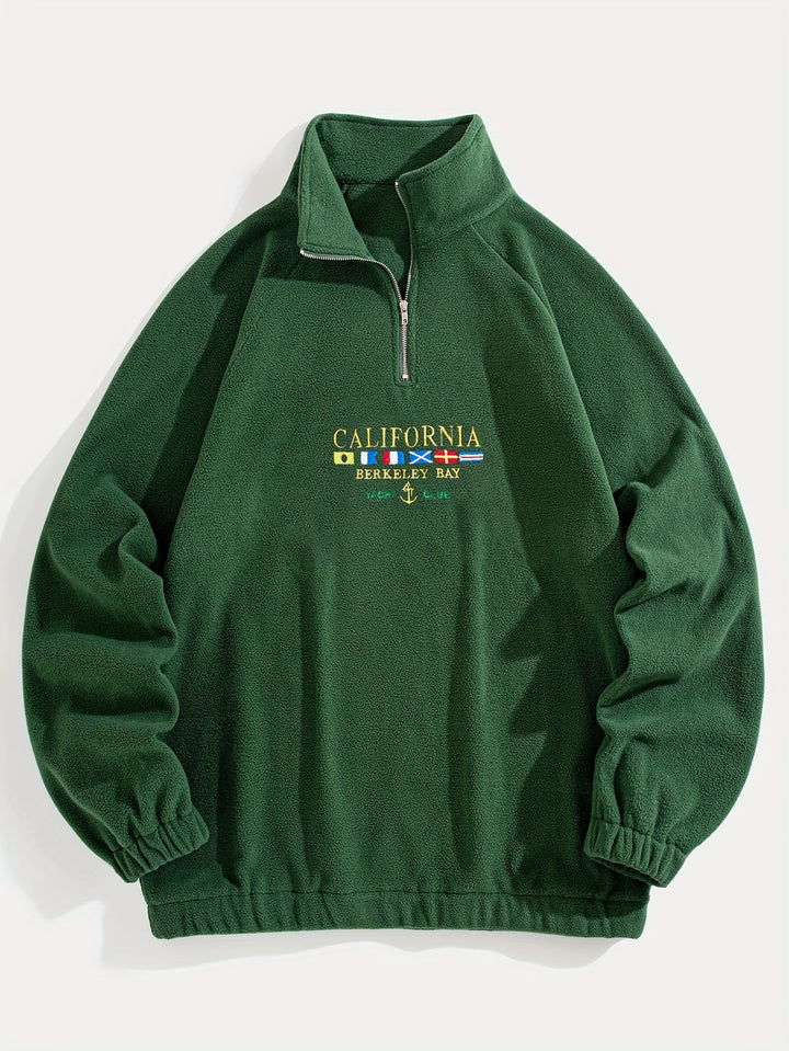 Carter | Herren Sweatshirt mit Half-Zip