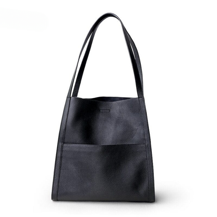 Women's handbag made of vegan leather – Classic shoulder bag for everyday & office use