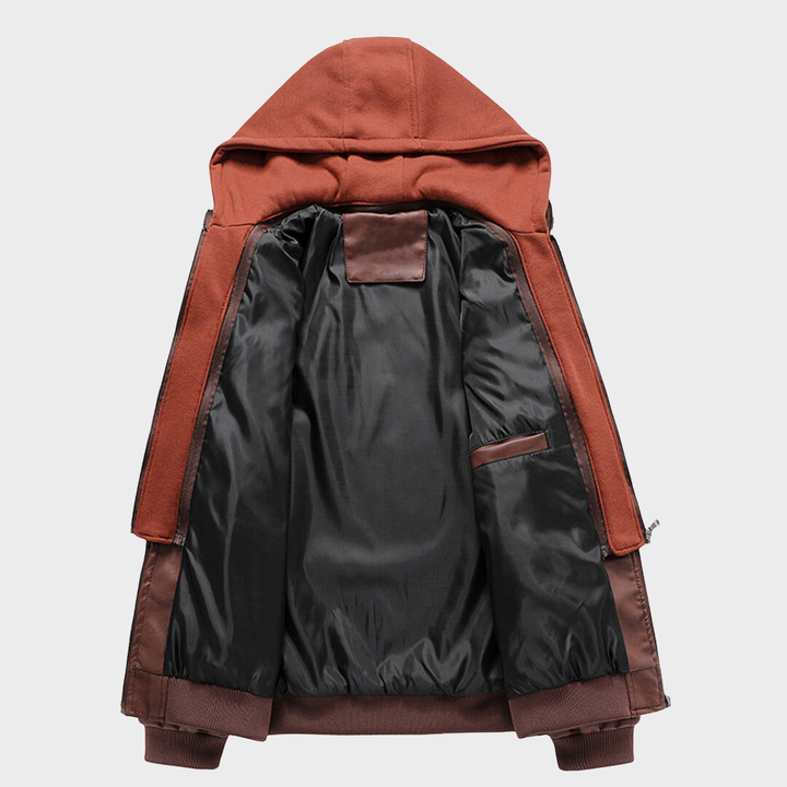 Veste en cuir de biker Etioche