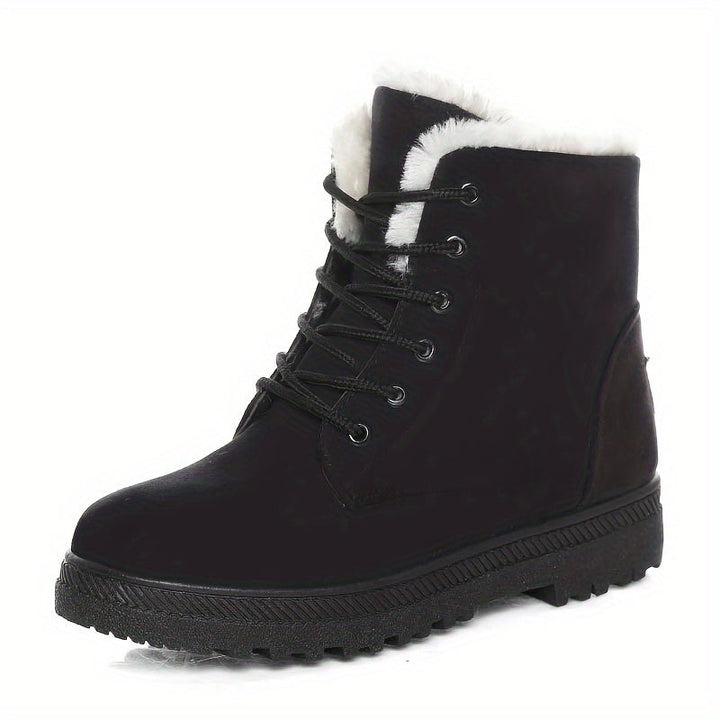 Elsa | Damen Schnür-Ankle-Boots gefüttert