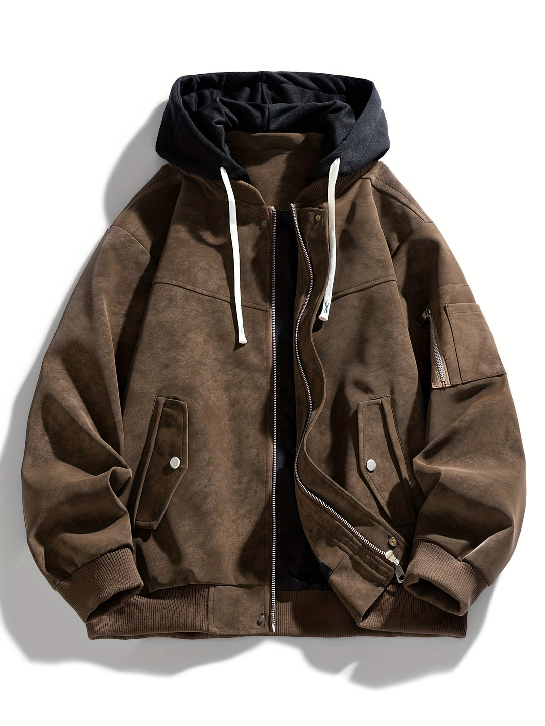 Quentin | Herren Utility-Jacke mit Kapuze