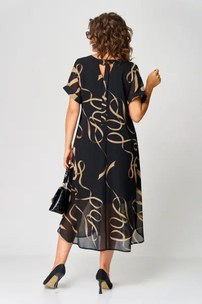 Nora Bequemes Elegantes Kleid