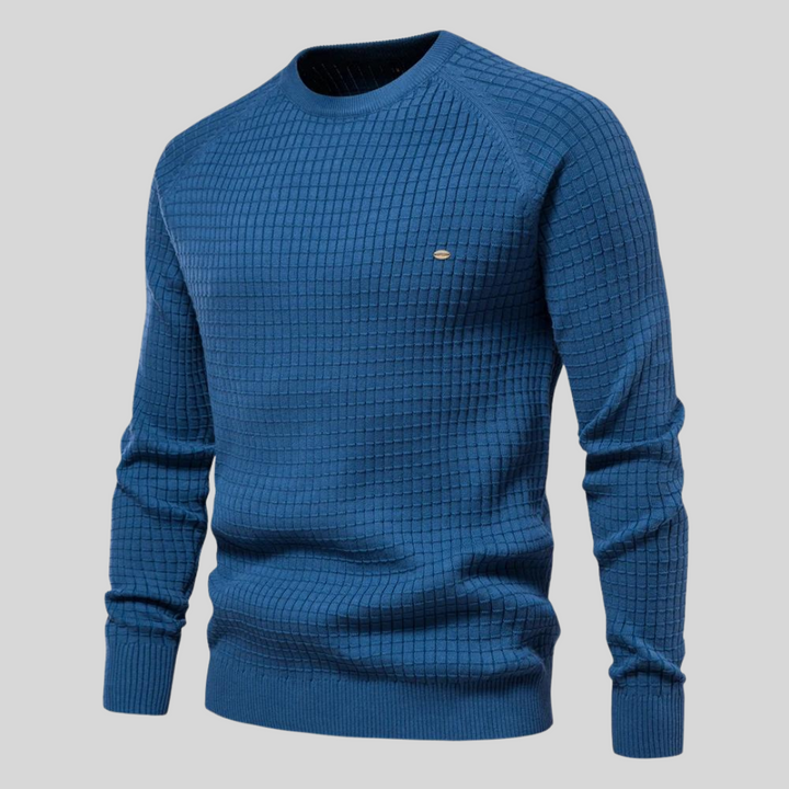Steve | Knit sweater with logo