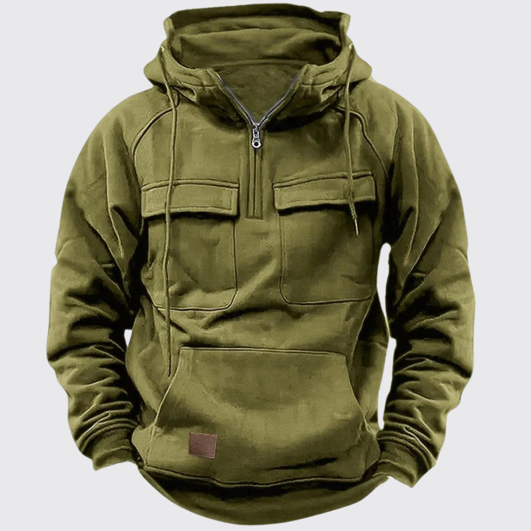 Men's Casual Hoodie – modern hooded sweatshirt with slim fit
