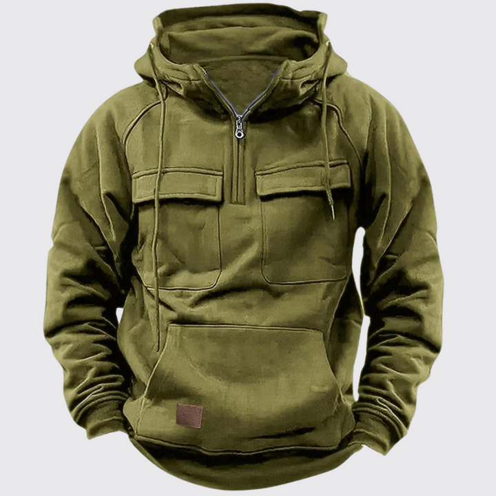 Men's Casual Hoodie – modern hooded sweatshirt with slim fit