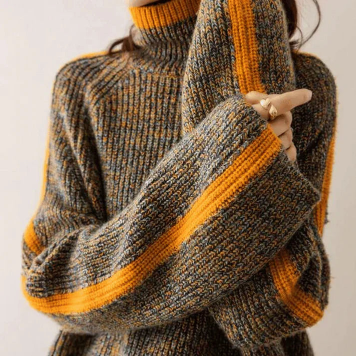 Gisela | Pull à col roulé élégant