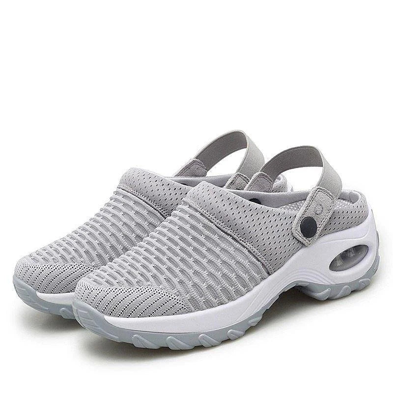 Women's Air Cushion Orthopedic Running Shoes – Slip-On Comfort Sneakers