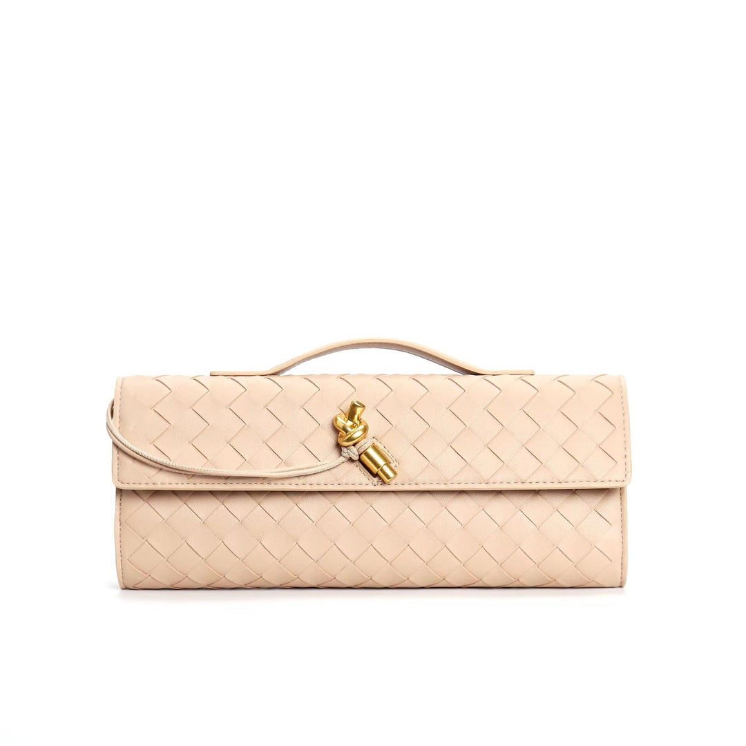 Pochette pour femmes en cuir véritable - Élégante et polyvalente