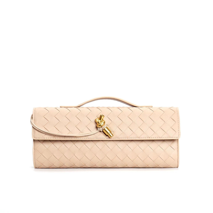 Pochette pour femmes en cuir véritable - Élégante et polyvalente