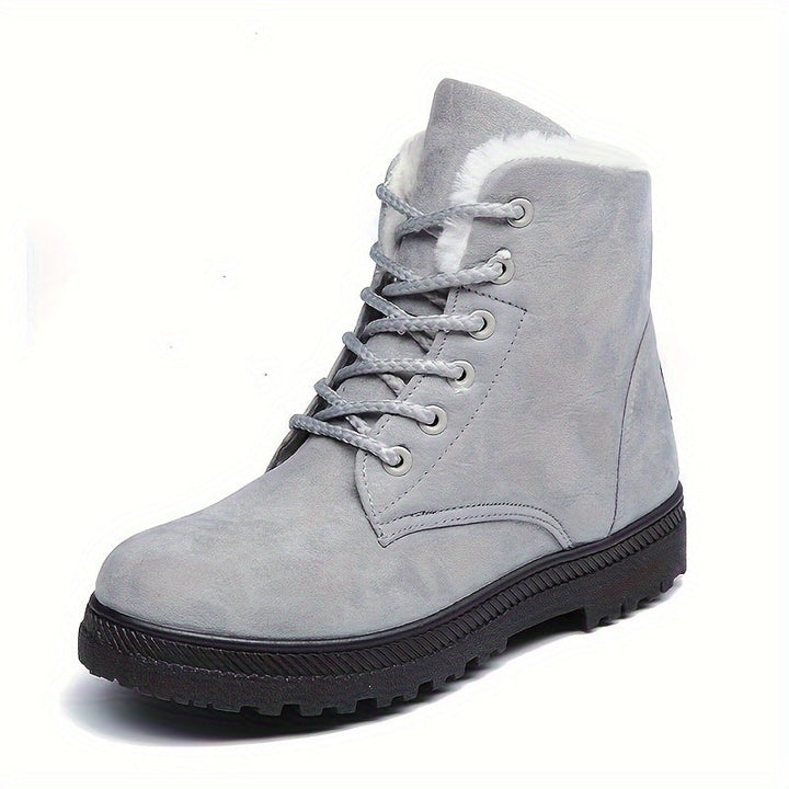 Elsa | Damen Schnür-Ankle-Boots gefüttert