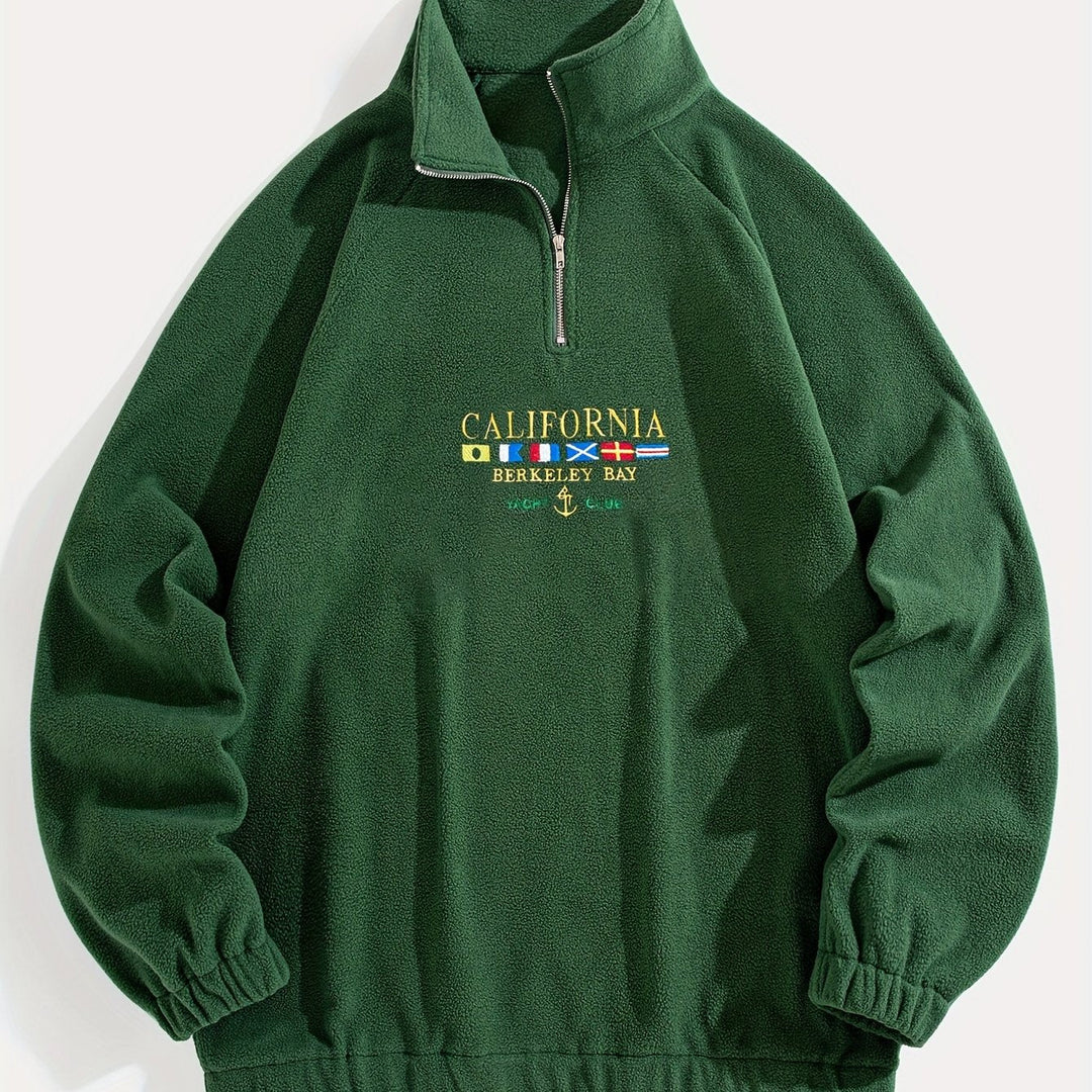 Carter | Herren Sweatshirt mit Half-Zip