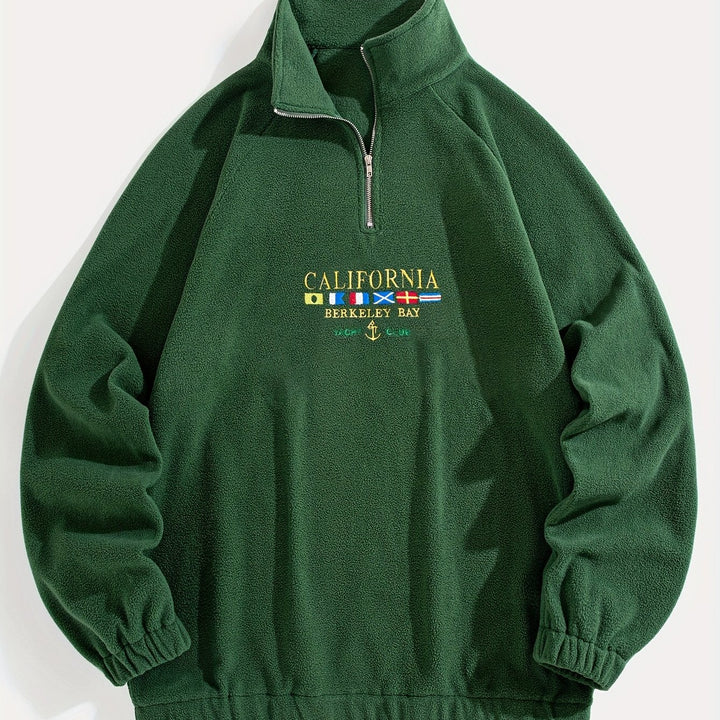 Carter | Herren Sweatshirt mit Half-Zip