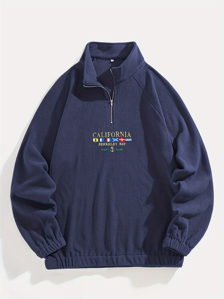 Carter | Herren Sweatshirt mit Half-Zip