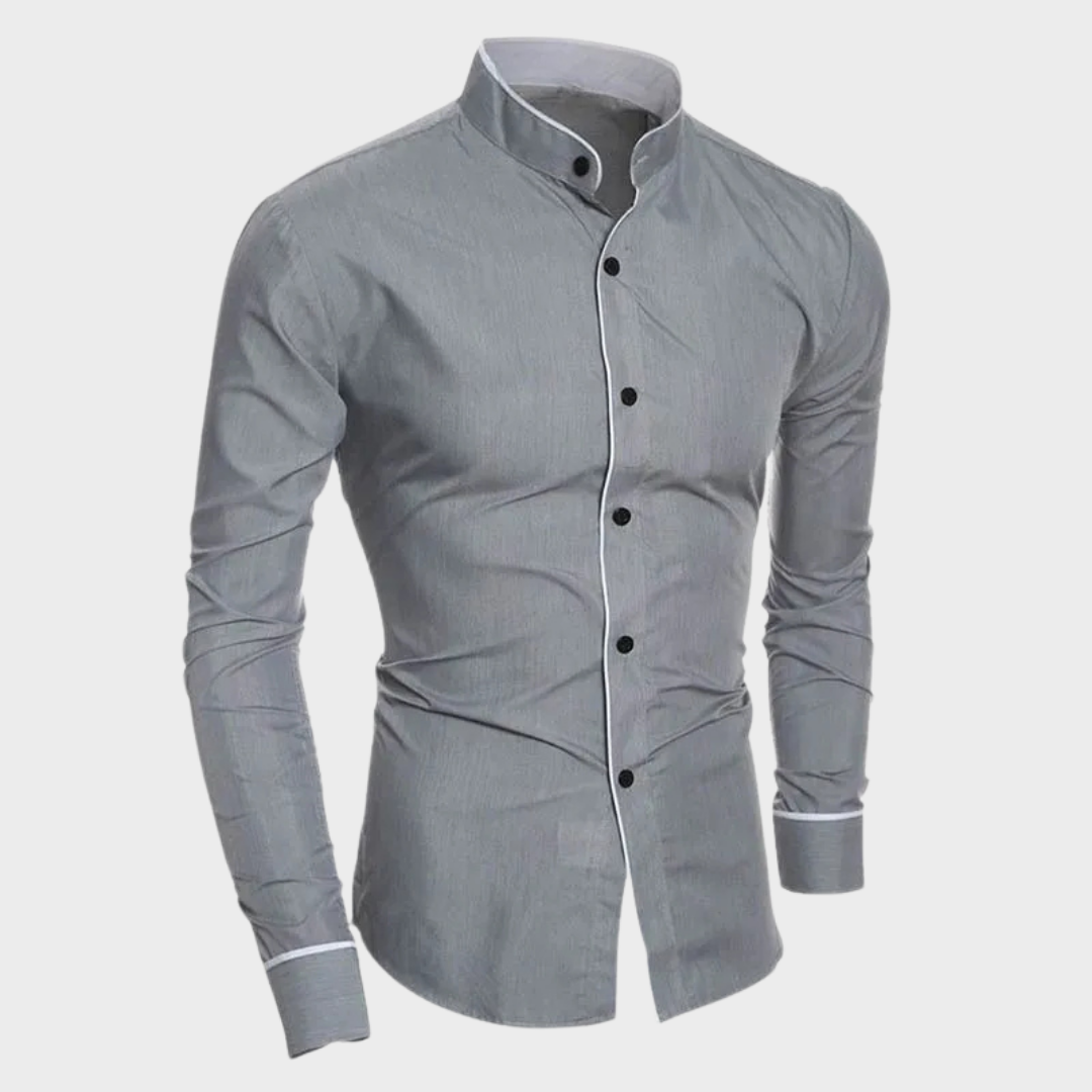 Simply casual slim fit long sleeves