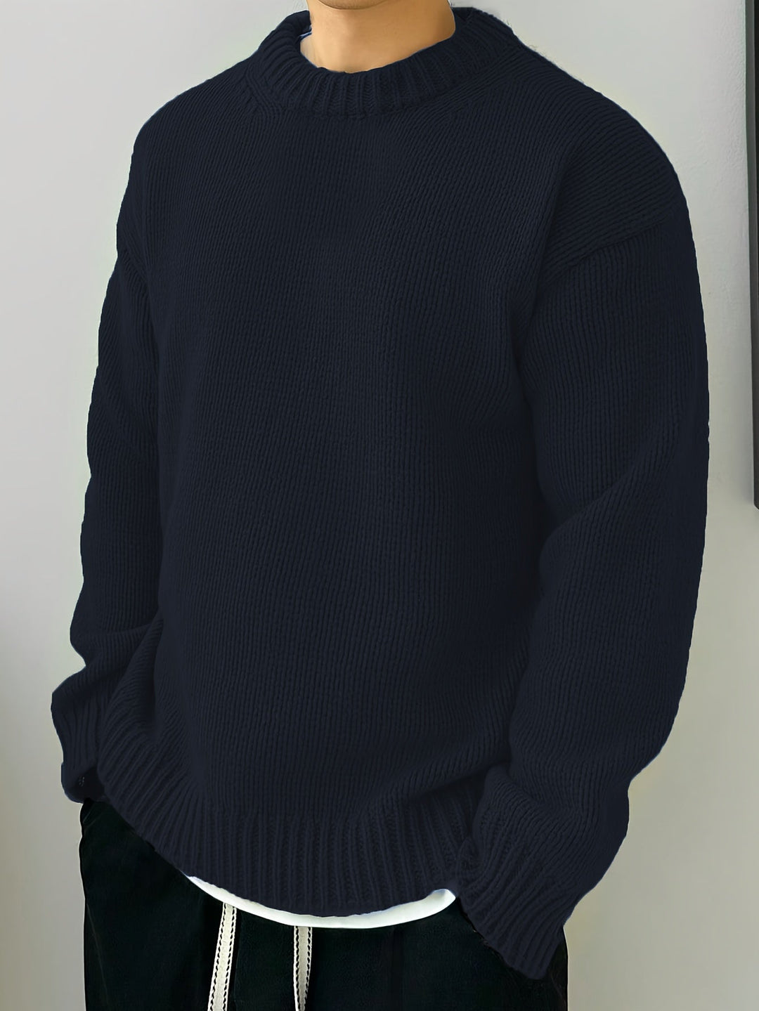 Miles | Herren Pullover mit Drop-Shoulder