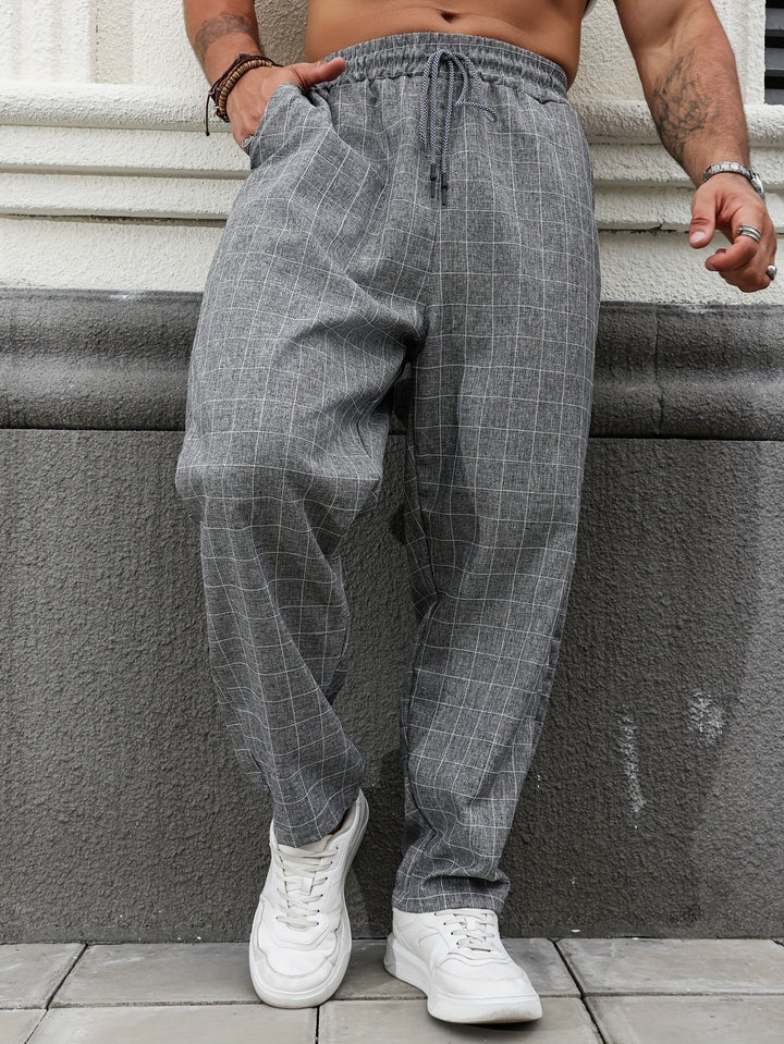 Vernon | Herren Hose mit Karo-Muster
