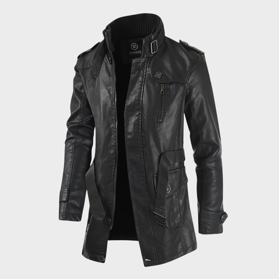 Octona Veste en Cuir Longue