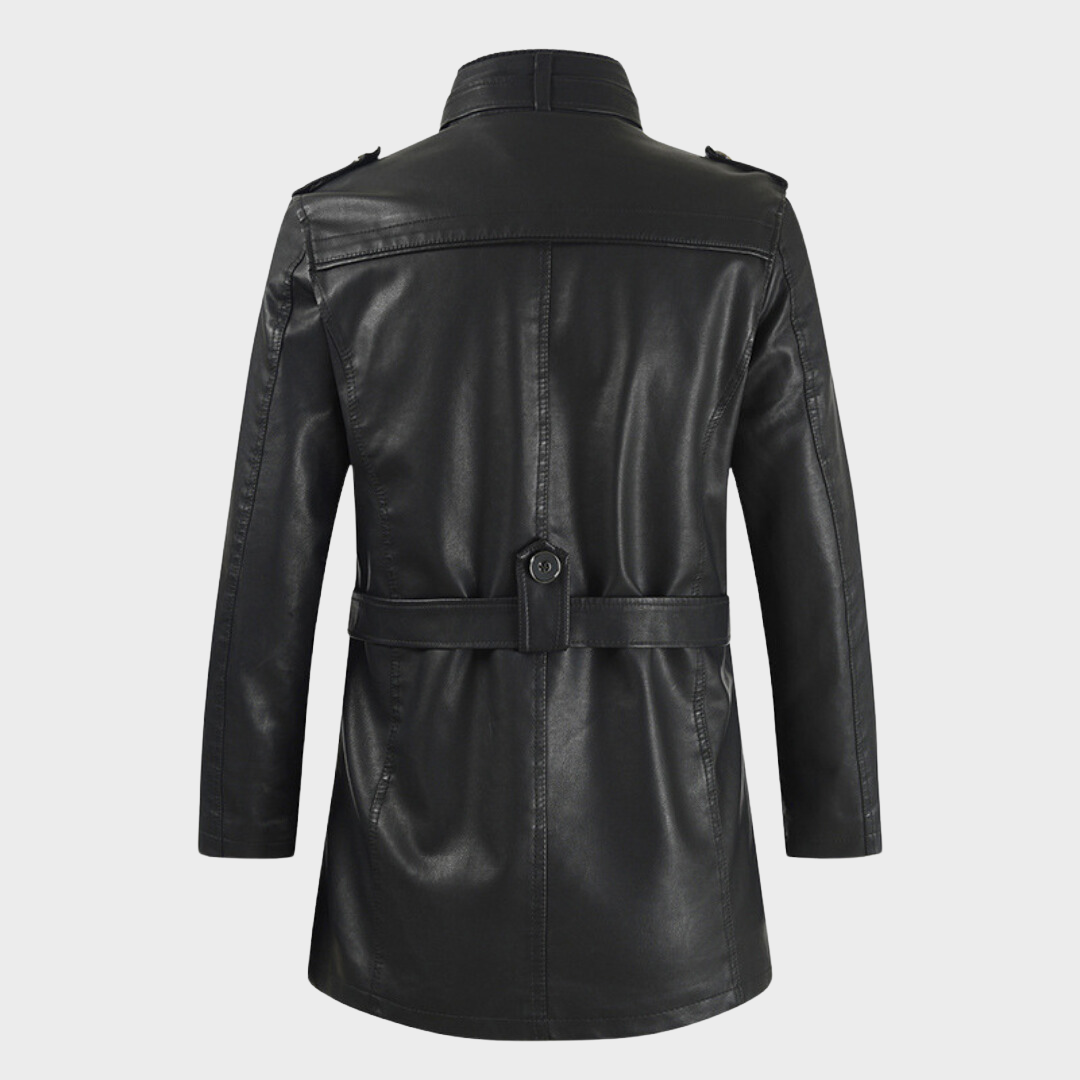 Octona Veste en Cuir Longue