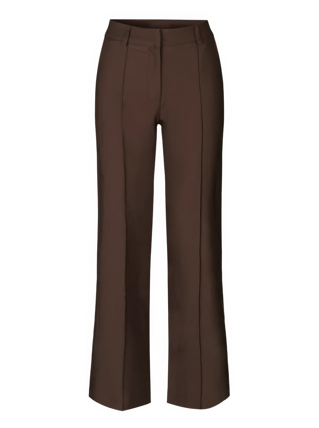 Women's high-waist pants with straight leg – Elegant business look