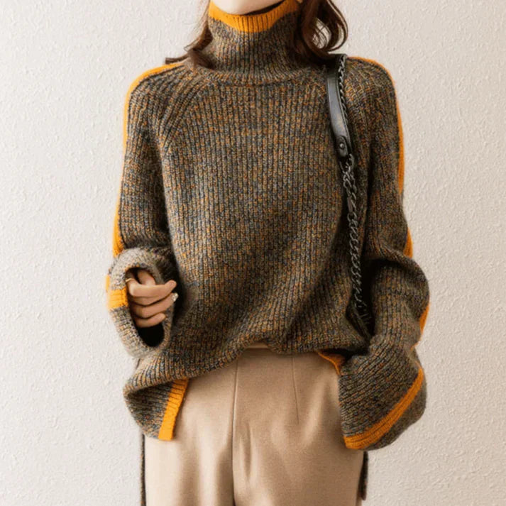 Gisela | Pull à col roulé élégant