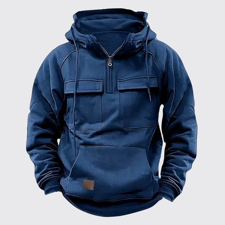 Men's Casual Hoodie – modern hooded sweatshirt with slim fit