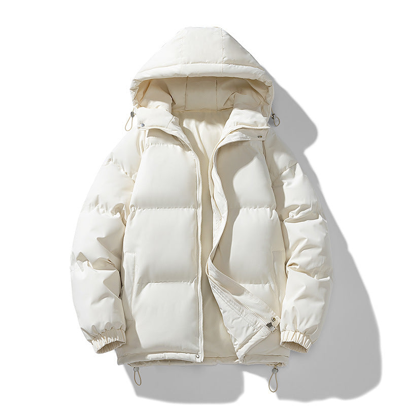 Steppjacke Winterjacke Herren Kapuze Reißverschluss